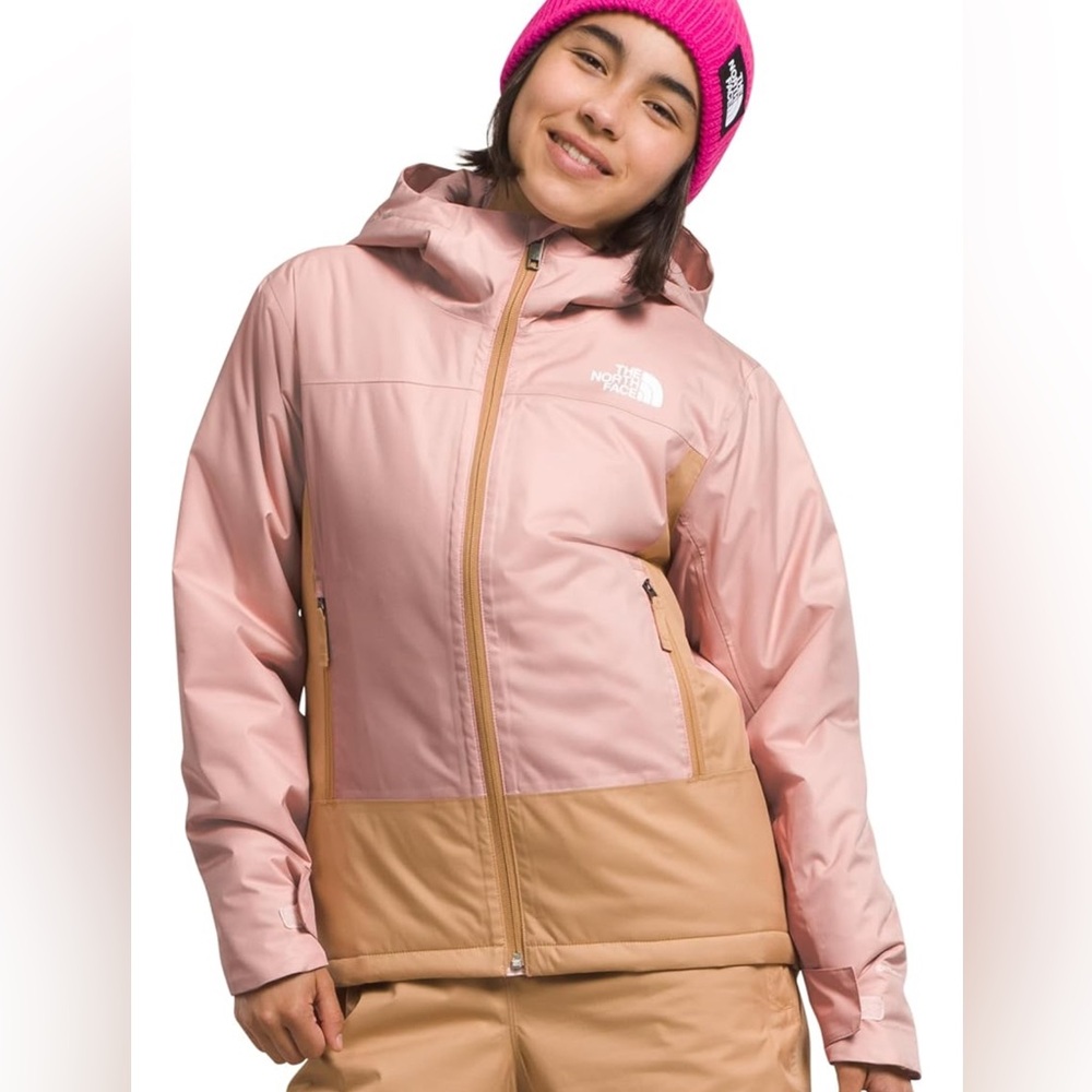 THE NORTH FACE Girls' Freedom Insulated Jacket - Pink Moss